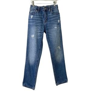 GAP Kids 1969 Distressed Girlfriend Jeans Size Girl’s 12 Regular